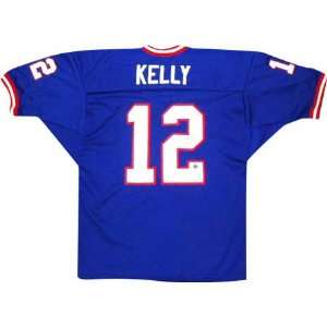 Jim Kelly Autographed Embroidered Custom Stat Jersey:  