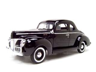 1940 FORD COUPE BLACK 1:18 DIECAST MODEL CAR  