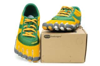Free shipping.Vibram Five Fingers Mans Running shoes.fashion.yellow 