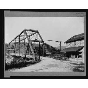 Toll bridge across Delaware River,Narrowsburg,Sullivan County,New York 