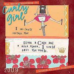 The World According to Curly Girl 2009 Calendar  Overstock