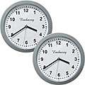   silver 10 inch wall clock with hidden safe set of 2 today $ 27 99 4