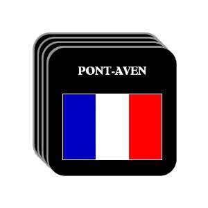  France   PONT AVEN Set of 4 Mini Mousepad Coasters 