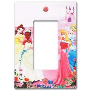  Disney Princess Royal Reflections   1 Rocker Wallplate 