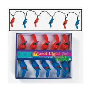  Parrot Light Set (6 pieces)   Bulk Toys & Games