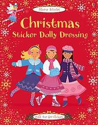 Christmas Sticker Dolly Dressing Book  