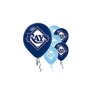  Tampa Bay Rays Latex Balloons (6 Pack) Toys & Games