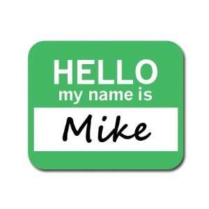  Mike Hello My Name Is Mousepad Mouse Pad