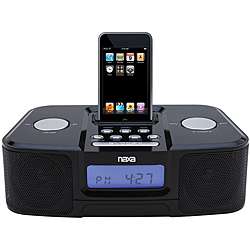 Naxa NI 3103 Black iPod Docking Station/ Alarm Clock  Overstock