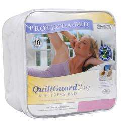 Protect A Bed QuiltGuard Terry Full size Mattress Pad  Overstock