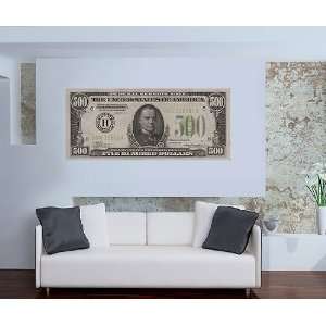   Wall Decal Sticker Money $500 Dollar Bill GWray106: Everything Else