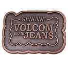 Volcom Brand Jeans Belt Buckle   Copper