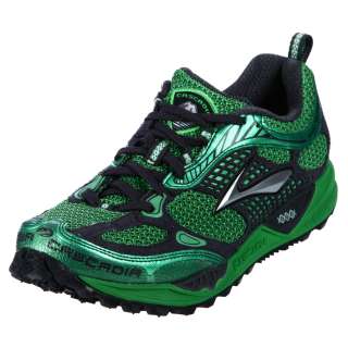 Brooks Mens Cascadia Green Athletic Trail Shoes  Overstock