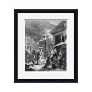 Times Of The Day Morning 1738 Framed Giclee Print 