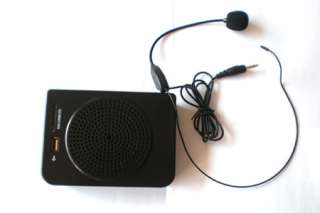 Mini Portable Waistband Voice Booster Amplifier (Black)  