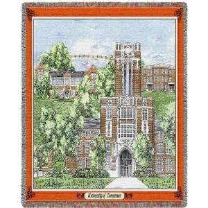  University of Tennessee Collage Jacquard Woven Throw   70 