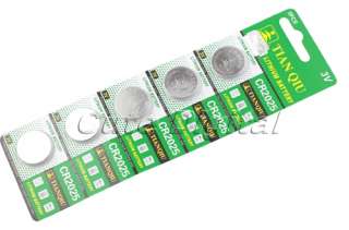 5X PC 3V CR2025 DL2025 LITHIUM BUTTON CELL COIN BATTERY  