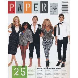  PAPER MAGAZINE SEPTEMBER 2009 25TH ANNIVERSARY COVER #3 OF 