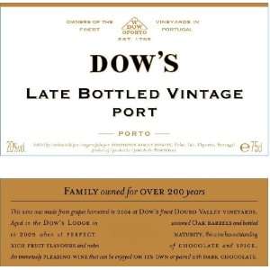  Dows Late Bottled Vintage 2006 Grocery & Gourmet Food
