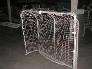 INDOOR HOCKEY NETS AND 10 STICKS AND PUCK  