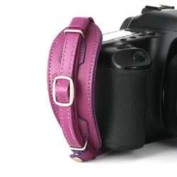 New Herringbone Camera Leather Hand Grip Strap(purple)  