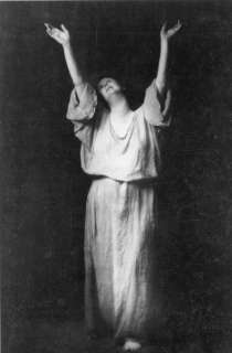 Isadora Duncan, American Dancer, Unused postcard  
