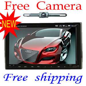 Touch Screen Double Din In dash Car Stereo Ipod Radio Mp3 CD DVD 