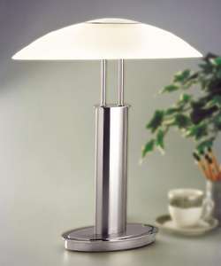 Brushed Steel Touch Table Lamp  Overstock