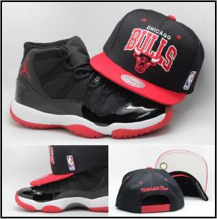 Mitchell & Ness Chicago Bulls Snapback Hat To Match Air Jordan Retro 