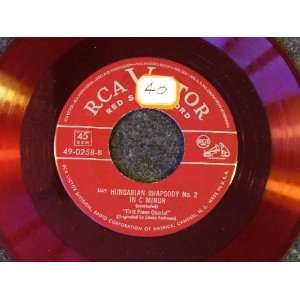 Hungarian Rhapsody No. 2 in C Minor pt 1 & pt 2; red vinyl