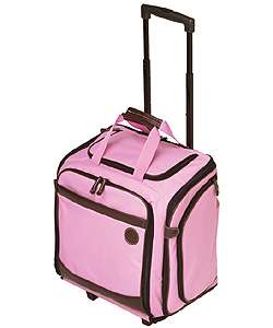 Mimi Large Wheeled Pink Tote  Overstock