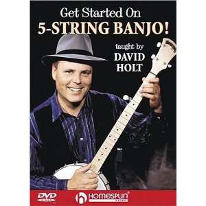  Get Started on 5 String Banjo (9781932537468) David Holt 