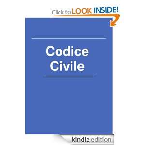 Codice Civile (Italiano) (Italian Edition) Italia  Kindle 