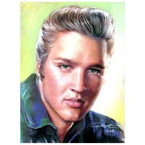 Elvis Presley (Color Portrait) Music Poster Print   11 X 17  