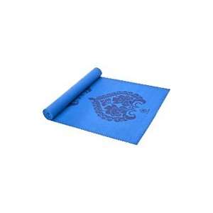  Yoga Mat, Tres Medallion Royal Blue   1 pc Health 