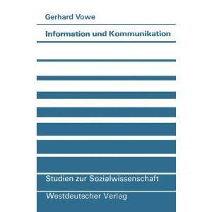   ) (German Edition) (9783531117102) Gerhard Vowe Books