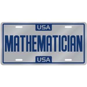  New  Usa Mathematician  License Plate Occupations