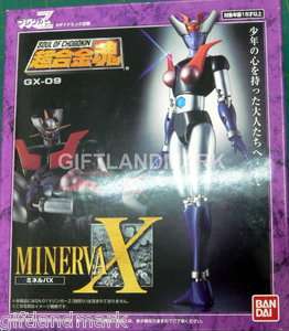 Bandai SOUL OF CHOGOKIN GX 09 Mazinger Z Minerva X Action Figue  