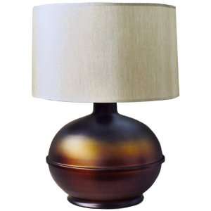    Babette Holland Bronze Burst Round Table Lamp