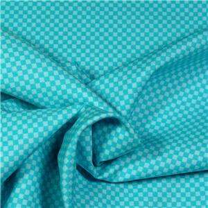 Timeless Treasures Cotton Fabric Turquoise Tiny Check  