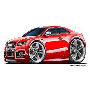  2008 Audi S5 car Wall Graphic Decal Decor 36 Home 