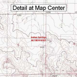   Map   Indian Springs, Nebraska (Folded/Waterproof)