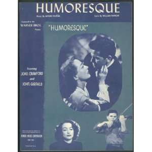  Humoresque Anton Dvorak (Music), Ken Macomber, William 