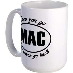  Once You Go Mac You Never Go Back Geek Large Mug by 
