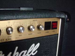 Vintage Marshall Artist 4203 Combo Tube Amp w/ Power Cable and 
