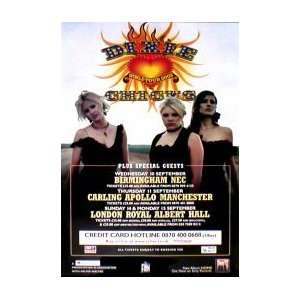  DIXIE CHICKS UK Tour 2003 Music Poster