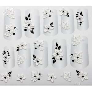  X.T DIY fashion stereoscopic 3D nail decals nail stickers 