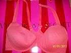 Victorias Secret Orangy Pink BODY BY VICTORIA Bra 34C E