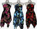   of 12 Wholesale Floral Print Sun Dresses Summer Dresses FREE SHIPPING