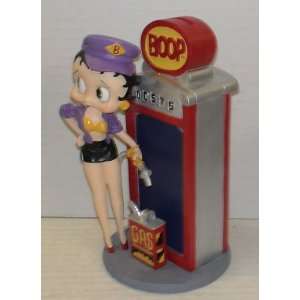  Betty Boop Ceramic Gas Pump Bank 